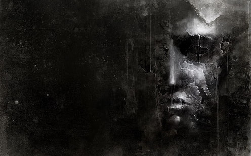 Dunkel, Gesicht, Gothic, Traurig, Trauer, HD-Hintergrundbild HD wallpaper