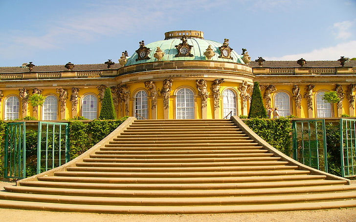 Istana Sanssouci Di Potsdam.Jerman, Wallpaper HD