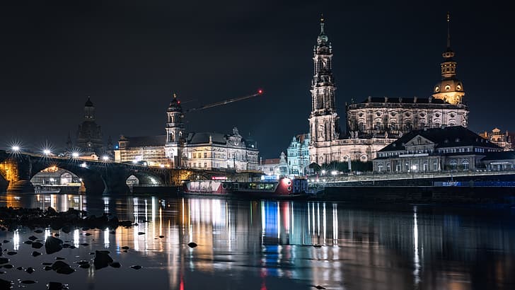 Dresden, Saxony, Distrik- Kota Dresden, Wallpaper HD