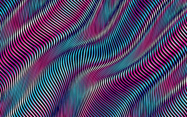 ilusión óptica abstracta, ilusión óptica, abstracta, Fondo de pantalla HD