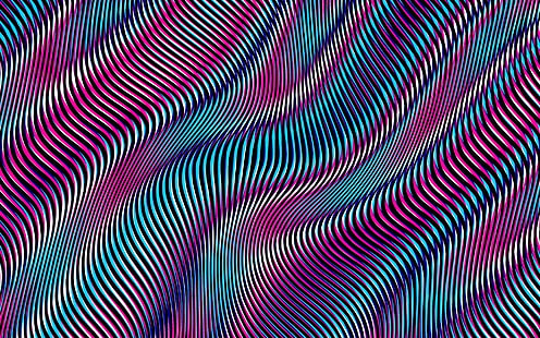 оптична илюзия абстрактно, оптична илюзия, абстрактно, HD тапет HD wallpaper