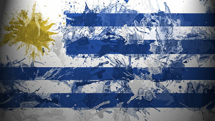 флаги, уругвай, HD обои