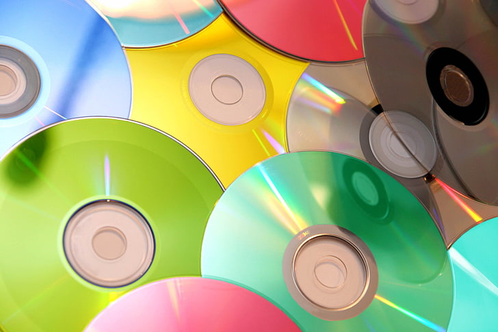 Optical Disc Lot, Discs, Hintergrund, Multimedia, Informationen, HD-Hintergrundbild