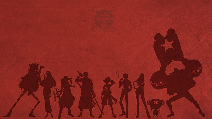 อะนิเมะ, One Piece, Brook (One Piece), Franky (One Piece), Monkey D. Luffy, Nami (One Piece), Nico Robin, Sanji (One Piece), Tony Tony Chopper, Usopp (One Piece), Zoro Roronoa, วอลล์เปเปอร์ HD