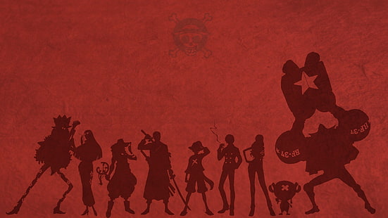 Anime, One Piece, Brook (One Piece), Franky (One Piece), Monkey D. Luffy, Nami (One Piece), Nico Robin, Sanji (One Piece), Tony Tony Chopper, Usopp (One Piece), Zoro Roronoa, Wallpaper HD HD wallpaper