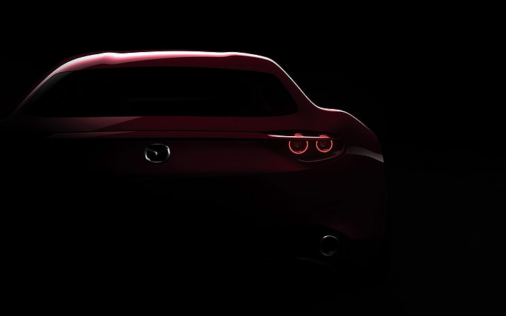 2015 Mazda RX-Vision Concept Wallpaper 14, czerwony samochód Mazda, Tapety HD