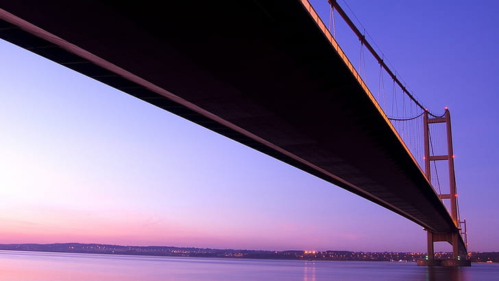 Brücken, Humber Bridge, HD-Hintergrundbild