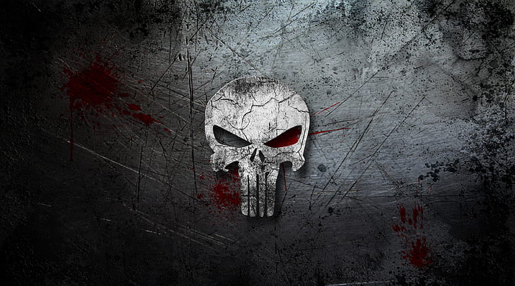 The Punisher Logo, Películas, Otras películas, Fondo de pantalla HD