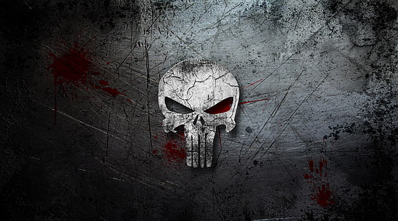 The Punisher Logo, Películas, Otras películas, Fondo de pantalla HD HD wallpaper