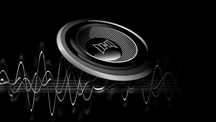 sound wave, sound, wave, speaker, music, HD wallpaper