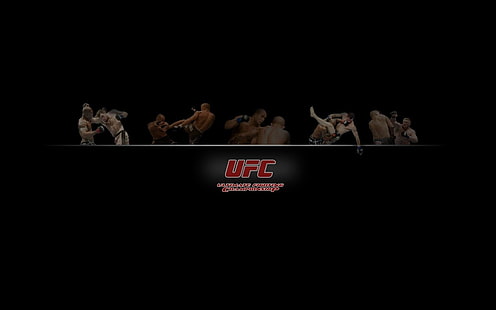 UFC logo, Sports, Mixed Martial Arts, MMA, Ultimate Fighting Championship, HD wallpaper HD wallpaper