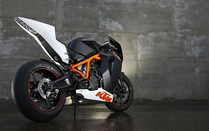 motocicleta, KTM, KTM RC8, Fondo de pantalla HD