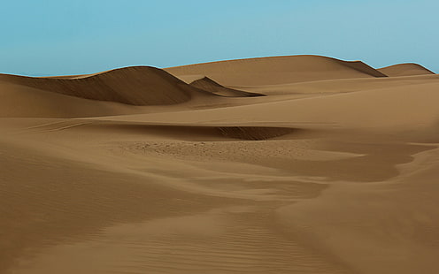 paisaje, naturaleza, desierto, dunas, dunas, arena, Fondo de pantalla HD HD wallpaper