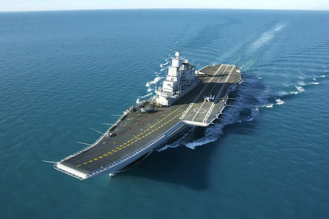 4000x2665, aircraft, carrier, indian, ins, navy, vikramaditya, HD wallpaper HD wallpaper