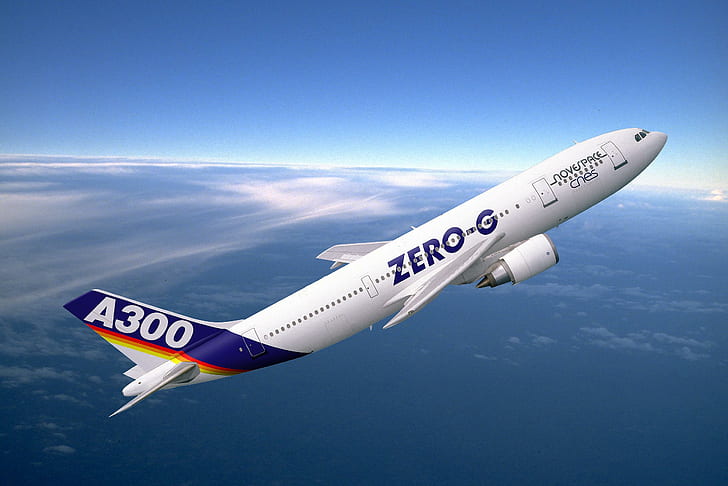 Airbus A300 Zero-g, aircraft, jetliner, commercial airliner, airbus, aircraft planes, HD wallpaper