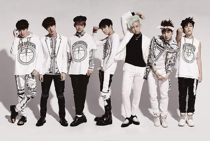 BTS, J Hope, Jimin, Jin Bts, Jungkook, K pop, Rap Monster, Suga, V Bts, HD wallpaper