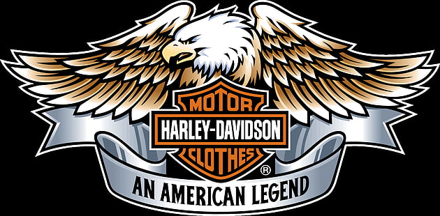 Motorräder, Harley-Davidson, Logo, HD-Hintergrundbild HD wallpaper
