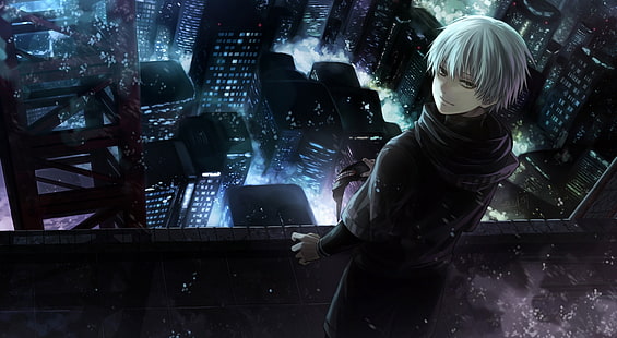 Ken, men's black coat animated clip art, Artistic, Anime, HD wallpaper HD wallpaper