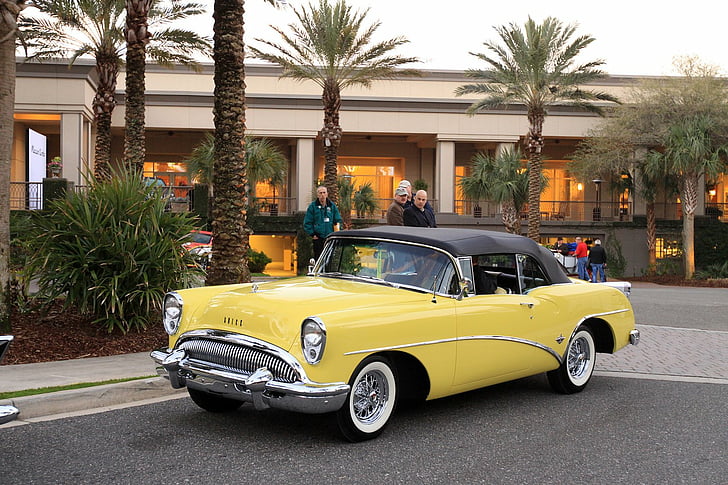 1536x1024, 1954, buick, car, classic, retro, skylark, sport, supercar, vehicle, HD wallpaper