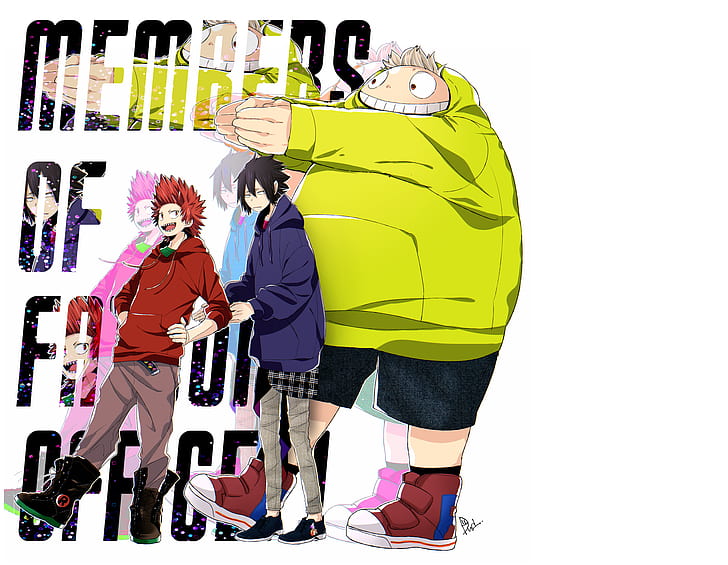 Anime, My Hero Academia, Eijiro Kirishima, Fatgum (Boku No Hero Academia), Tamaki Amajiki, HD wallpaper