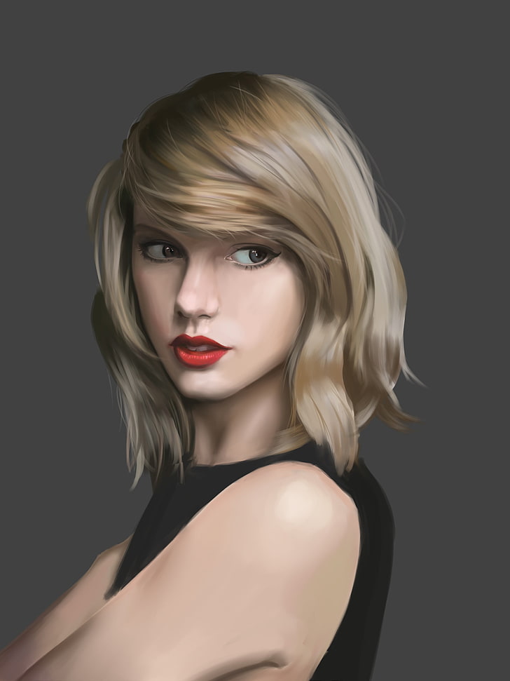 Taylor Swift, cabelo curto, loira, Taylor Swift, HD papel de parede, papel de parede de celular