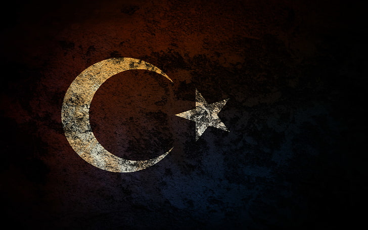 تركيا ، الجرونج، خلفية HD