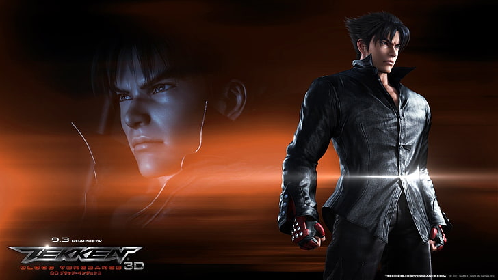 digital art of man, Tekken: Blood Vengeance, movies, Jin Kazama, HD wallpaper