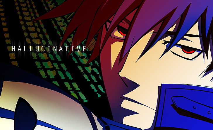 Dunkler als schwarz, halluzinierende Anime Charakter digitale Tapete, künstlerische, Anime, HD-Hintergrundbild