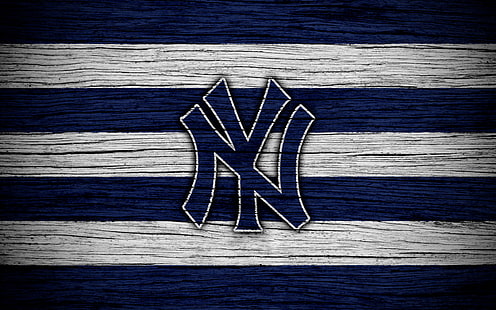เบสบอล, นิวยอร์กแยงกี้, โลโก้, MLB, วอลล์เปเปอร์ HD HD wallpaper