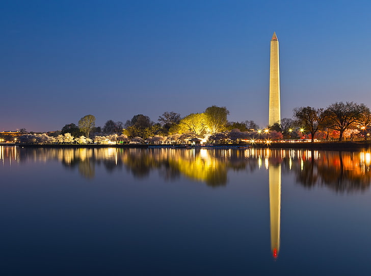 Washington DC Memorials at Night, Washington Monument Washington DC, United States, Washington, Lights, City, Blue, Dark, Travel, Colorful, Beautiful, Landscape, Yellow, Spring, Scenery, Trees, Light, Tower, Building, Morning, Scene, Dawn, Background, Classic, Water, Architecture, Bright, Colourful, Contrast, Long, America, Monument, Urban, Hour, Reflections, Scenic, Epic, Historic, States, Picture, Vivid, Exposure, History, lamps, historical, vibrant, glowing, unitedstates, districtofcolumbia, basin, capital, landmark, tourism, monumentalcore, resource, HD wallpaper