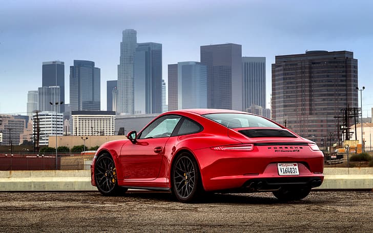 911, Porsche, Coupé, Carrera, GTS, 2014, Fond d'écran HD