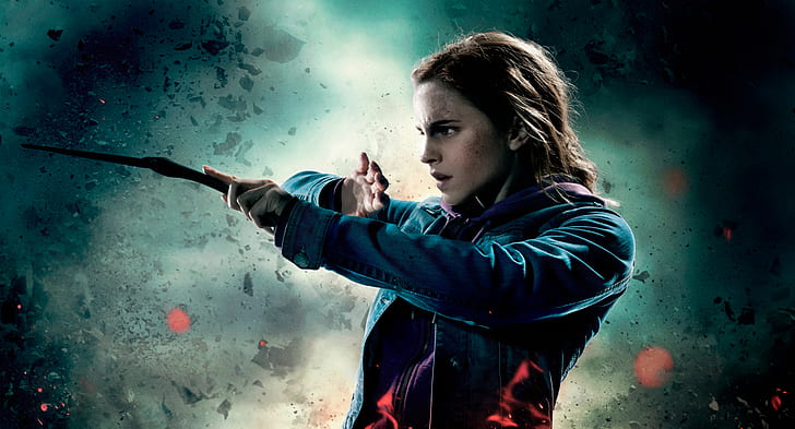 Harry Potter, Hermione Granger, Emma Watson, 4K, HD papel de parede