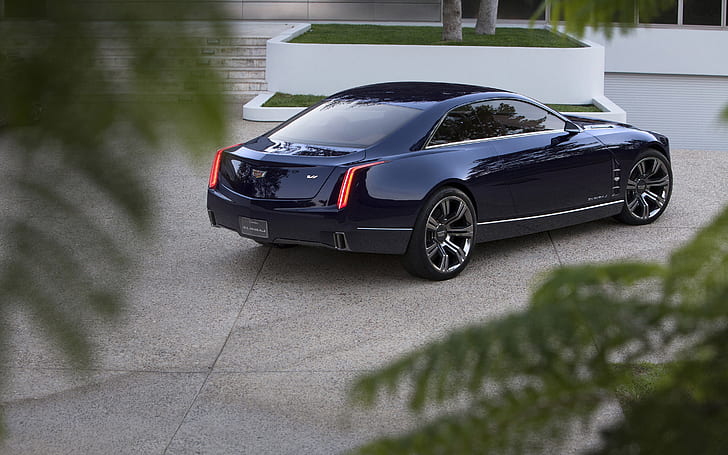 Cadillac Elmiraj Hinten, Cadillac Concept, Cadillac Elmiraj, Cadillac Concept Car, HD-Hintergrundbild