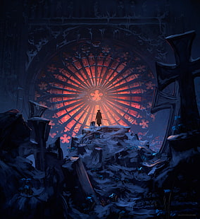 art fantastique, artwork, Bloodborne, Lady Maria, Fond d'écran HD HD wallpaper