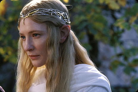 Cate Blanchett, Galadriel, The Lord Of The Rings, The Lord Of The Rings: The Fellowship Of The Ring, HD wallpaper HD wallpaper