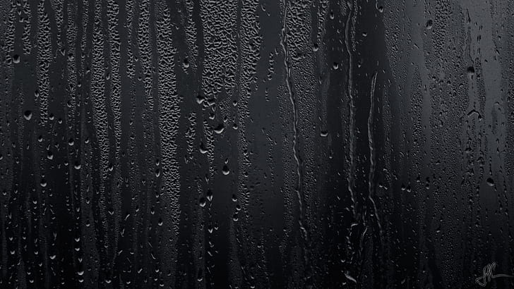 المطر ، النافذة ، البوكيه ، عتبة النافذة ، قطرات الماء ، الماء على الزجاج، خلفية HD