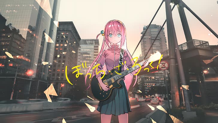 BOCCHI THE ROCK!, Anime, Anime-Mädchen, HD-Hintergrundbild