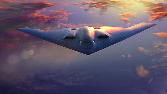 b – 2 วิญญาณเครื่องบินทิ้งระเบิดล่องหนกองทัพอากาศเครื่องบินเครื่องบินทิ้งระเบิดบินทางอากาศ, วอลล์เปเปอร์ HD HD wallpaper