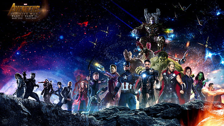 Avengers 3: Infinity War 2018, Avengers, Infinity, War, 2018, HD тапет