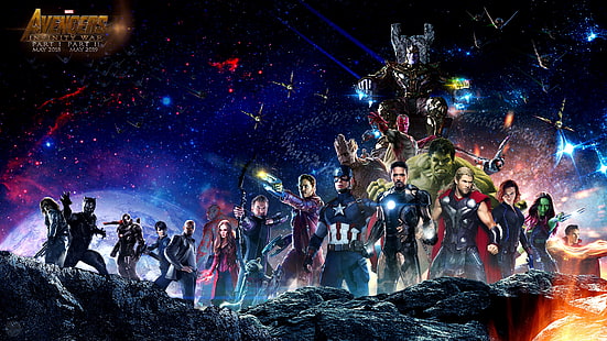 Avengers 3: Infinity War 2018, Avengers, Infinity, War, 2018, HD тапет HD wallpaper