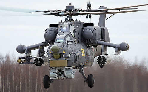 Ми-28н Хеликоптер, хеликоптер, ми28, самолетни самолети, HD тапет HD wallpaper