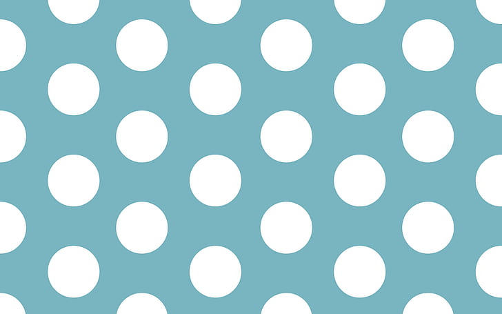 Dots, Blue Background, dots, blue background, HD wallpaper