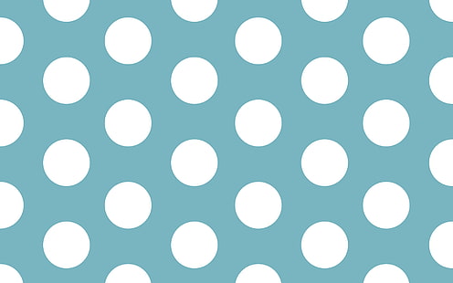 Dots, Blue Background, dots, background biru, Wallpaper HD HD wallpaper