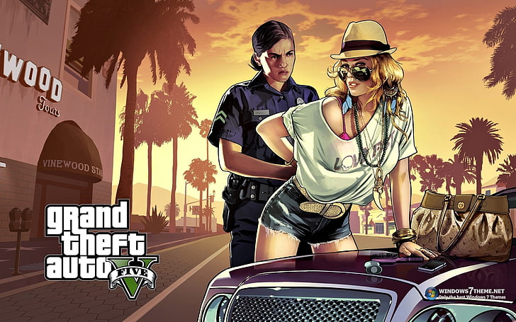 Fond d'écran Grand Theft Auto, Grand Theft Auto V, Grand Theft Auto, Fond d'écran HD