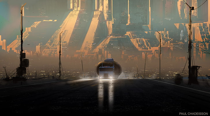 Blade Runner 2049, film, futuristik, fiksi ilmiah, Wallpaper HD