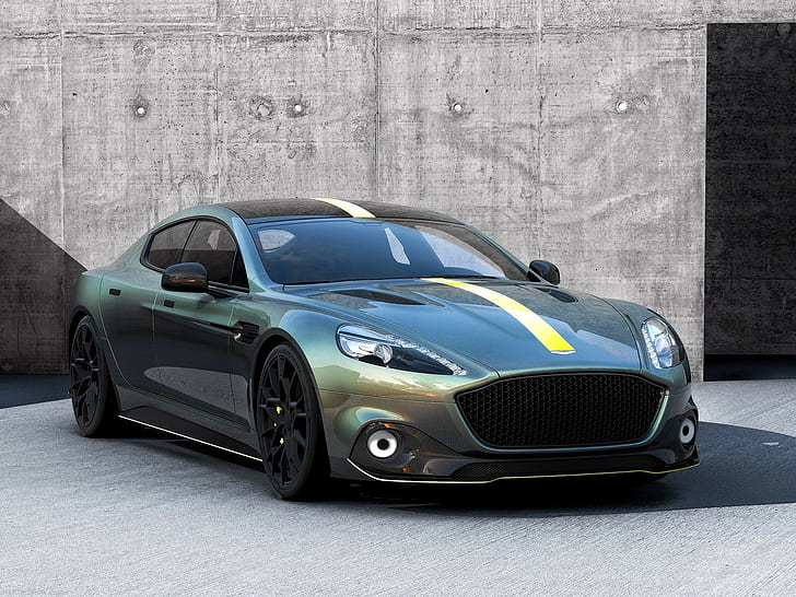 coche deportivo, Aston Martin, Rapide, Fondo de pantalla HD