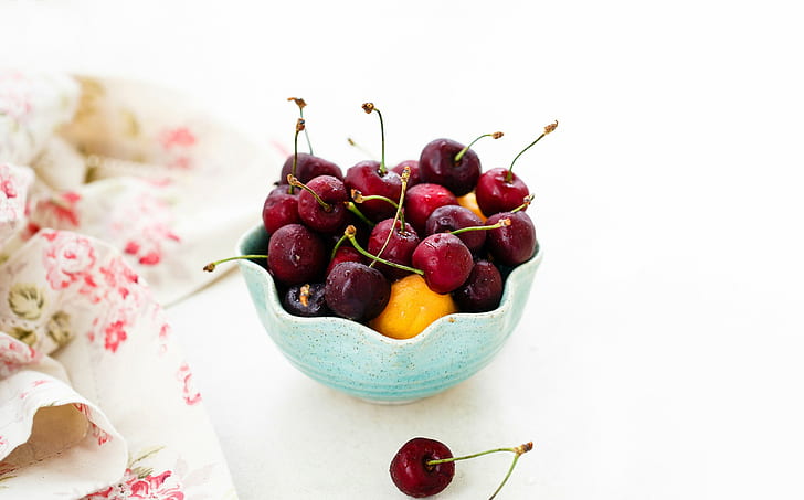 Fruit, Cherries, fruit, cherries, HD wallpaper