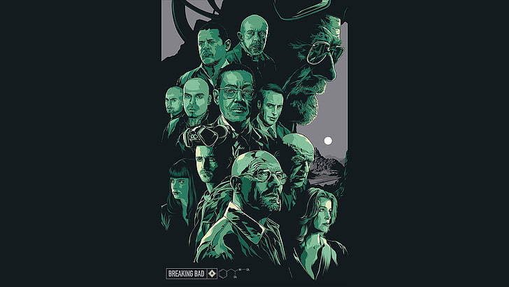 gropu of men poster، Breaking Bad، Walter White، Gustavo Fring، TV، خلفية HD