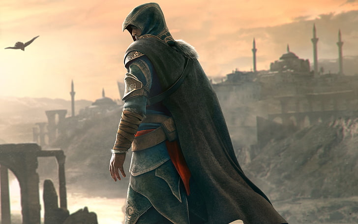 Papel de parede de Assassin's Creed, a cidade, Ezio, Constantinopla, revelações de assassin's creed, HD papel de parede