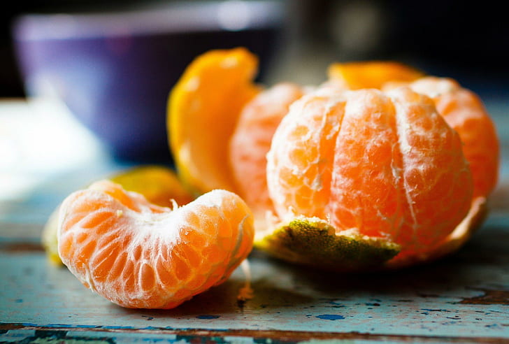 Mandarin Clove Fruit Citrus Orange HD Panoramiczny, jedzenie, cytrusy, goździki, owoce, mandarynka, pomarańcza, panoramiczny, Tapety HD